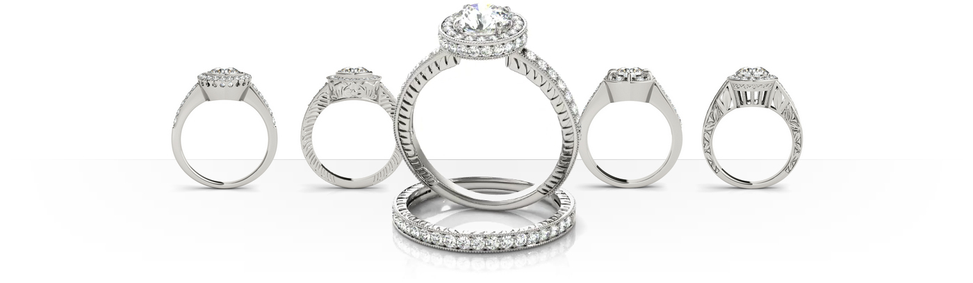 Design Your Perfect Engagement Ring A YES is just a few clicks away. Start by either picking your ring setting or diamond, and, most importantly, have fun!
										
											Choose a Setting
											Select a Diamond
										 Lee Anns Fine Jewelry Russellville, AR