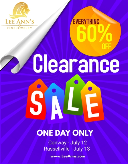 Fine jewelry clearance sale deals
